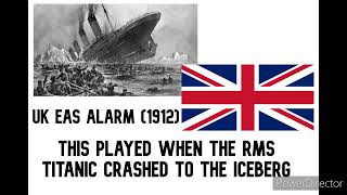 UK EAS Alarm 1912 [upl. by Cliff]