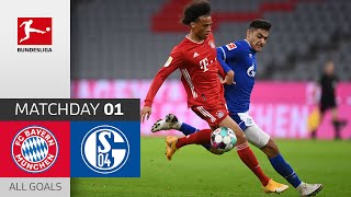 FC Bayern München  FC Schalke 04  80  All Goals  Matchday 1 – Bundesliga 202021 [upl. by Ggerk]