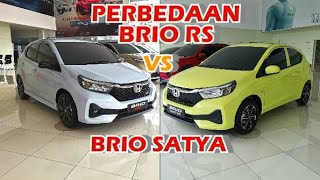 REVIEW PERBEDAAN HONDA BRIO RS VS HONDA BRIO SATYA FACELIFT [upl. by Mayne]