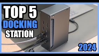 ✅5 BEST Docking Station For Mac PC Laptop That Should You Buy in 2024 [upl. by Hgiellek]