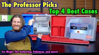 Top 4 Best Storage and Transport Cases For Magic The Gathering Pokémon and Trading Card Games [upl. by Thor]