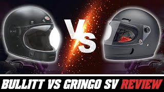 Bell Bullitt vs Biltwell Gringo SV Helmet Review at SpeedAddictscom [upl. by Kirch]