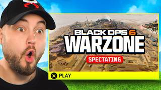 Spectating the NEW WARZONE MAP in SEASON 1 BO6 Area 99 Gameplay [upl. by Toma]