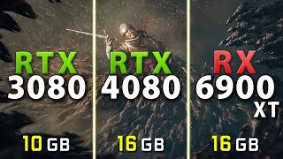 RTX 4080 vs RTX 3080 vs RX 6900 XT  Test in 9 Games  4K [upl. by Sekoorb]