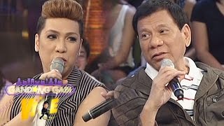 President Duterte intrigues Vices lovelife  GGV [upl. by Fulviah]