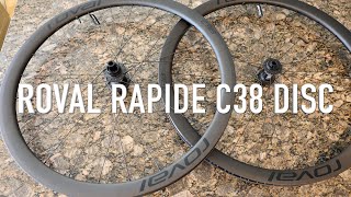 Roval Rapide C38 Disc  Unbox and Initial Impressions [upl. by Etteoj]