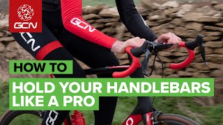 How To Hold Your Handlebars Like A Pro  GCN Pro Tips [upl. by Guibert]