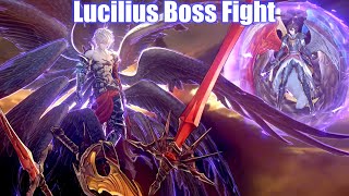 Granblue Fantasy Relink  Lucilius Boss Fight [upl. by Ayamat445]