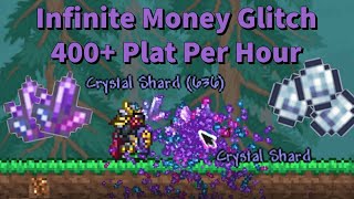 Terraria 1449  Infinite Crystal Shard Glitch Easy Money Farm [upl. by Juley]