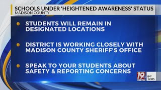 Madison County Schools Remain in ‘Heightened Awareness’ After Continued Threats  Sept 11 2024  N [upl. by Mrots155]