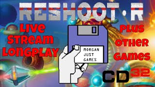 Amiga CD32 Stream  Reshoot R Longplay  Power Glove  Skill Grid  Tiger Claw  Myth Longplay [upl. by Quartis672]