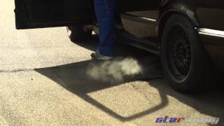 BMW 530i E34 V8 M60B30 25 Inch Straight Pipe wo Silencer Sound Check [upl. by Tiffani]