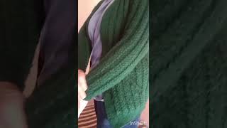 New cardigan song music bollywood crochet [upl. by Ashly]