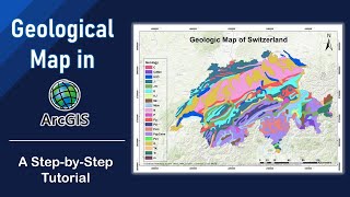 How to Make a Map in ArcGIS [upl. by Nytsirt]