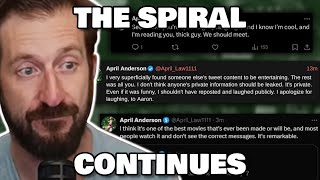 NICK REKIETA NEW CHARGES APRIL SPIRALS ON TWITTERAGAIN [upl. by Ahseekal]