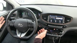 Hyundai Ioniq Lane Keeping Assist LKA test [upl. by Blinni948]