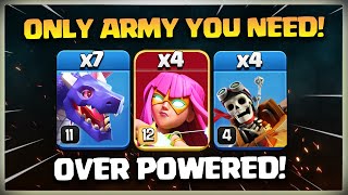 After Update Th15 Super Archer Blimp Hydra Attack Strategy  Best Th15 Attack Strategy in coc🤞 [upl. by Einnal]