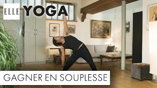 Gagner en souplesse en 5 minutes détirements par jour┃ELLE Yoga [upl. by Suirada]