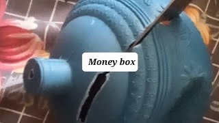 let see money box review  money box ko cut ker diya  kitni money nikli  zara vlog [upl. by Docia456]