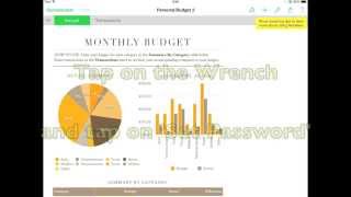 How to Password protect Spreadsheets on iOS [upl. by Crawford]