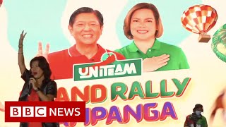 The controversial candidates in the Philippines presidential election  BBC News [upl. by Krenn30]