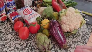 preparando arroz de Calasparra y verduras de temporada [upl. by Mcmurry]