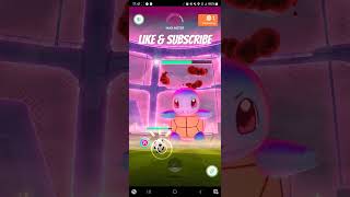 A Dynamax Battle in PokemonGo against a squirtle [upl. by Metcalf]