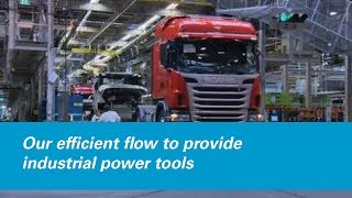 Atlas Copco Our Efficient Flow To Provide Industrial Power Tools [upl. by Adallard]