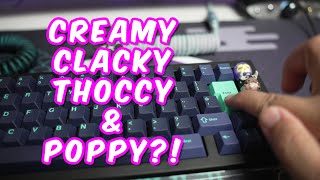 QK65 Does It All  Creamy Clacky Thocky amp Poppy [upl. by Affer]