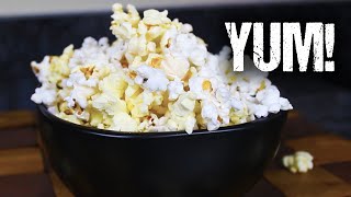 Homemade Microwave Popcorn  From Scratch [upl. by Cohberg]