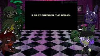 Springtrap  Phantoms reacts to 5 AM at Freddy’s the sequel [upl. by Mickelson]