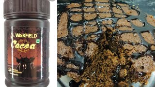 Easy tasty and spongy chocolate cake recipe using wiekfield cocoapowdercake without maida❤️ [upl. by Nahgem658]