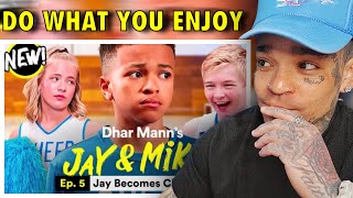 Dhar Mann  Jay amp Mikey Ep 05 Jay Becomes Cheerleader reaction [upl. by Eetak224]