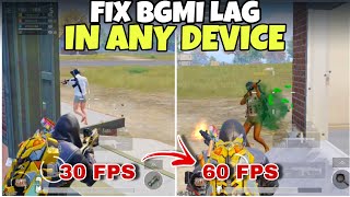 How to fix lag in bgmi on any device  How to solve lag problem in bgmi  Phantom UK [upl. by Eelyk]