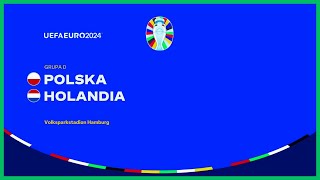 POLSKA  HOLANDIA EURO 2024 FAZA GRUPOWA FC 24 [upl. by Sucramat]