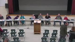 RSU73 School Board Meeting 2152023 [upl. by Salter]