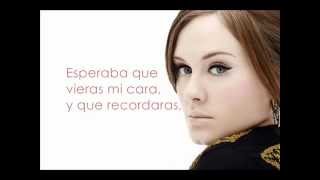 Adele  Someone Like You  letra en espanol [upl. by Deland231]