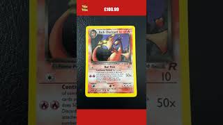 Pokemon WOTC 2000 Team Rocket Dark Charizard Holo Rare Vintage Pokemon Card NM [upl. by Andy]