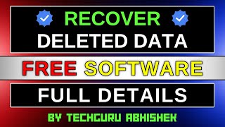 How to Recover Deleted Data Full Details With Software [upl. by Narhem]