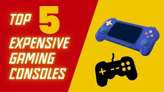 Top 5 Most Expensive Gaming Consoles In The World gaming consolegaming expensive top5 gameplay [upl. by Artemed856]