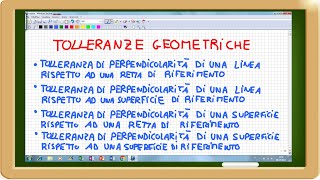 tolleranze geometriche perpendicolarità linea superficie superficie linea e superficie superficie [upl. by Weisler]