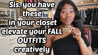 CREATIVE ways of LAYERING outfits for FALL  Fall Fashion [upl. by Dina905]