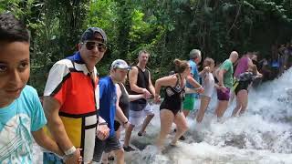 Dunns River Falls Jamaica II Climbing Dunns River Fall II [upl. by Quinton311]