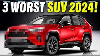 The BEST And WORST SUV Releases In 2024 [upl. by Yarled359]