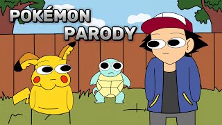 POKÉMON PARODY VIDEO  Cartoons parody video  NOTYOURTYPE RGBucketList Hardtoonz22 [upl. by Moraj2]