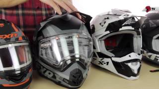 FXR Snowmobile Helmet Guide 2015 [upl. by Bushey]