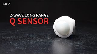 Zooz Q Sensor 4 in 1 with NEW ZWave Long Range [upl. by Juli]