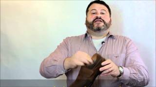 Josef Seibel Alec velcro fastening mens shoe reviewed by Mark Bates for Hobson Shoes [upl. by Kaile802]