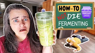 HowTo NOT DIE  Fermenting Sauerkraut 101  5 Things That Make It Impossible fermentedfebruary2023 [upl. by Lanza]