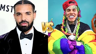 Drake VS 6ix9ine  Lifestyle Battle [upl. by Hamo]